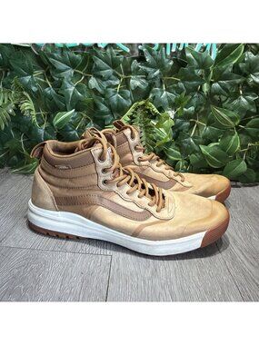 VANS UltraRange Hi DL MTE, Mens Sz 11 Chipmunk Marshmallow